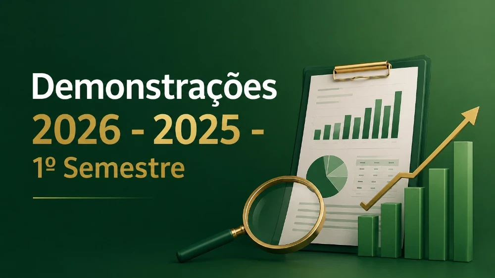 Demonstrações Contábeis 2026 - 2025 - 1º Semestre